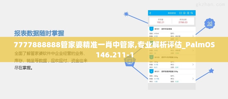 7777888888管家婆精准一肖中管家,专业解析评估_PalmOS146.211-1