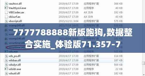 7777788888新版跑狗,数据整合实施_体验版71.357-7