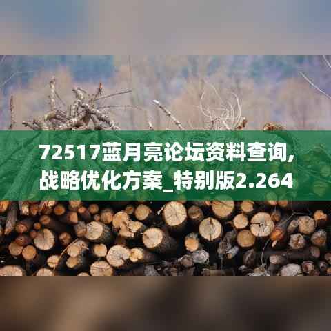 72517蓝月亮论坛资料查询,战略优化方案_特别版2.264