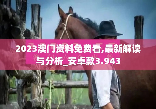 2023澳门资料免费看,最新解读与分析_安卓款3.943