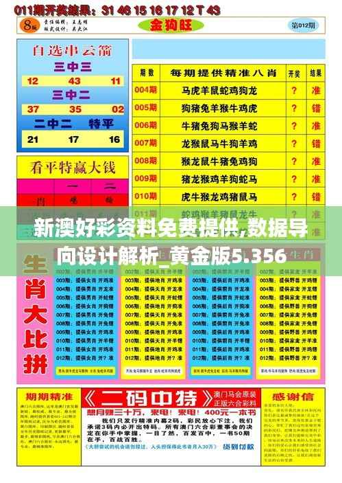 新澳好彩资料免费提供,数据导向设计解析_黄金版5.356