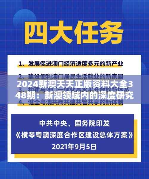 2024新澳天天正版资料大全348期:新澳领域内的深度研究资料
