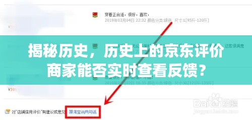揭秘历史,京东商家能否实时查看反馈?