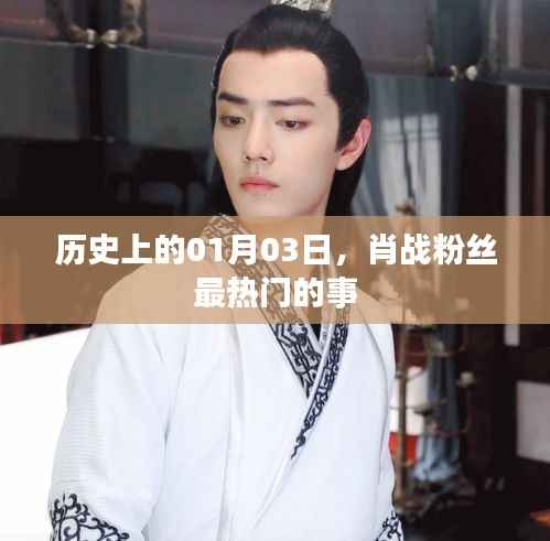 肖战粉丝一月三日热门事件回顾