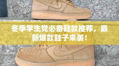 冬季学生党必备鞋款推荐,最新爆款鞋子来袭!